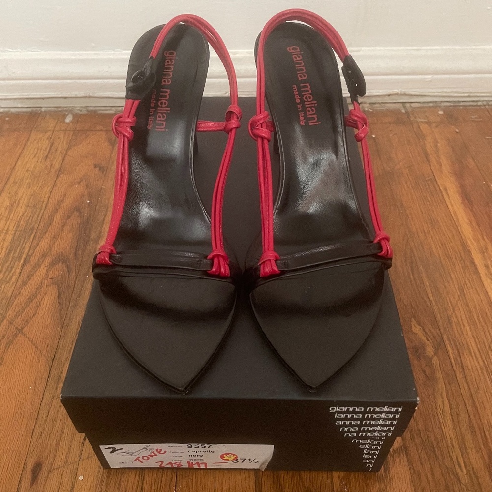 Gianni Mellani Vintage strappi heels.